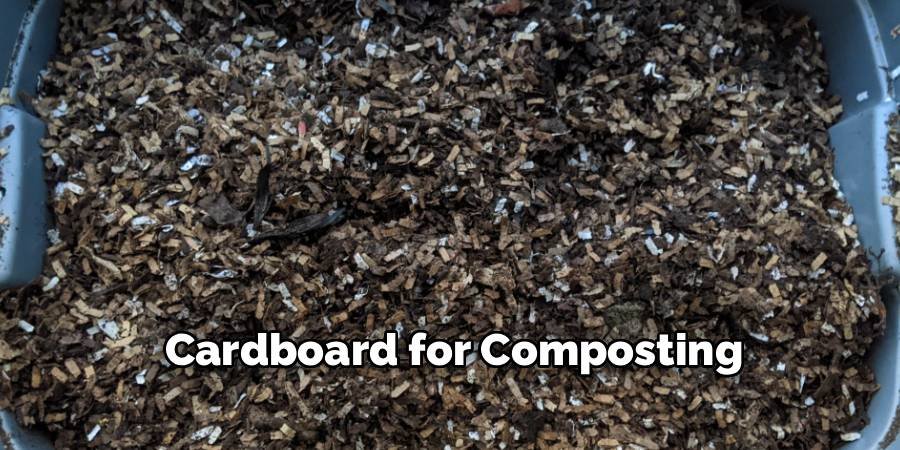 Cardboard for Composting