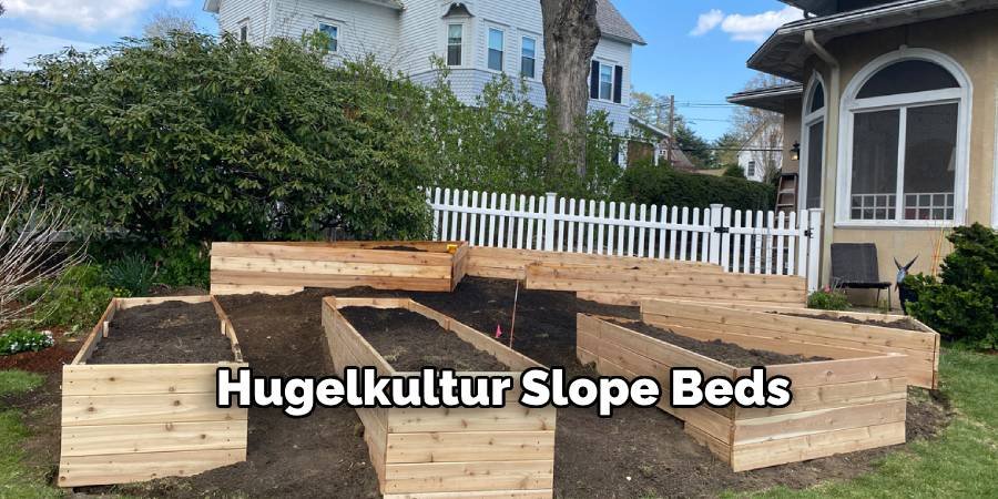 Hugelkultur Slope Beds