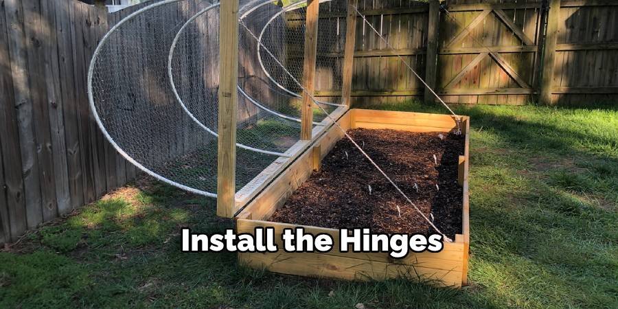 Install the Hinges