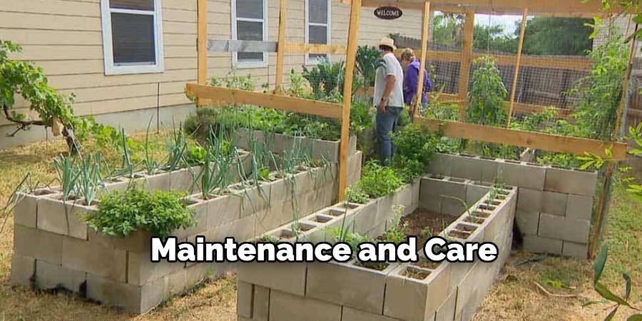 Maintenance and Care