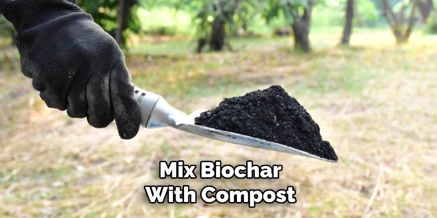 Mix Biochar with Compost