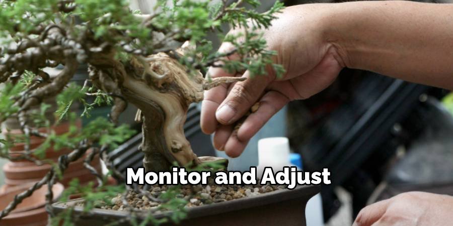 Monitor and Adjust