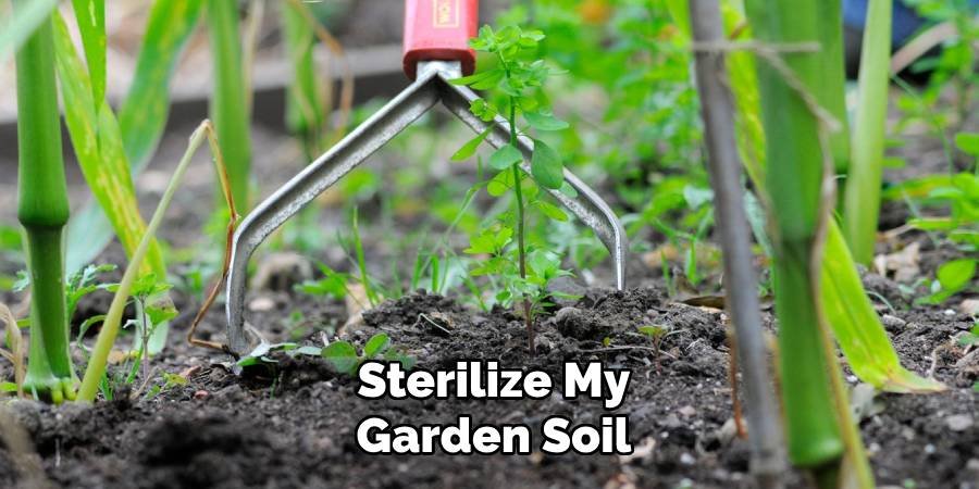 Sterilize My Garden Soil