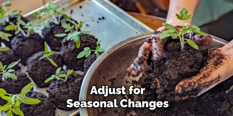 Adjust for Seasonal Changes