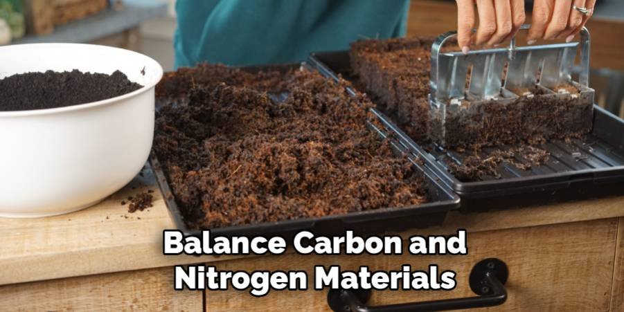 Balance Carbon and Nitrogen Materials
