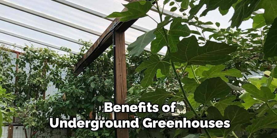 Benefits of Underground Greenhouses