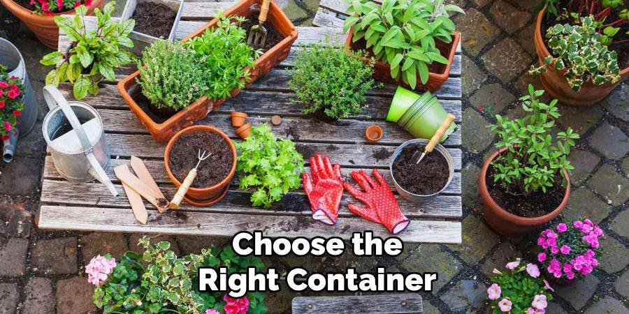 Choose the Right Container