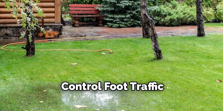 Control Foot Traffic