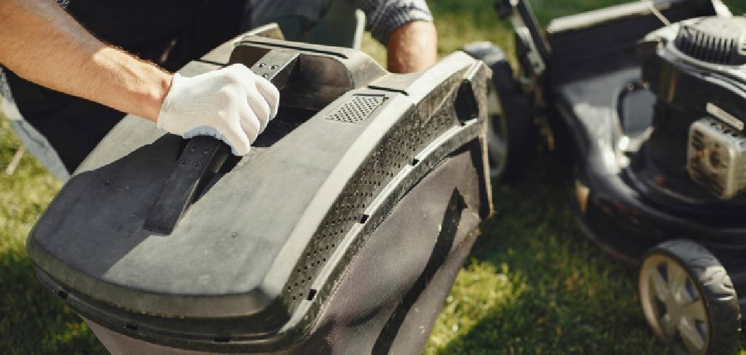 How to Attach a Bag to a Lawn Mower