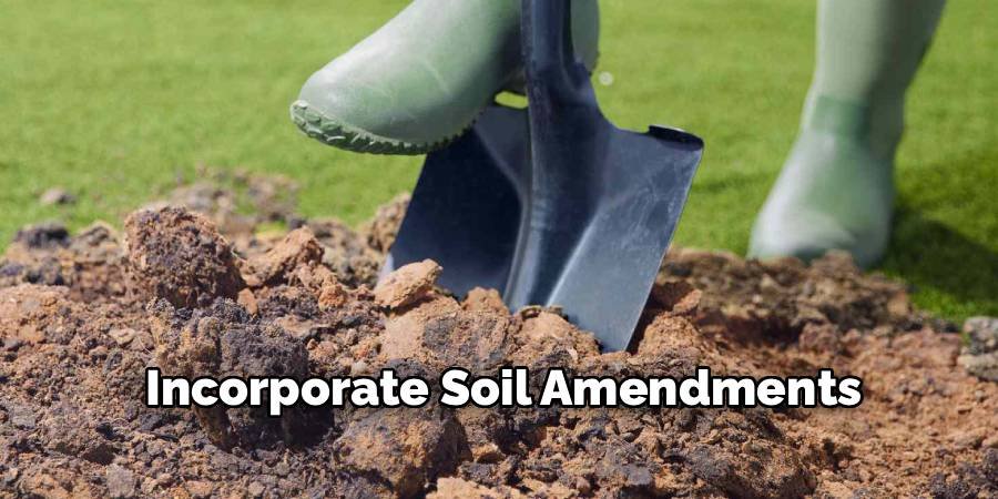 Incorporate Soil Amendments