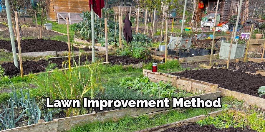 Lawn Improvement Method