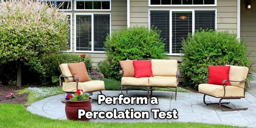 Perform a Percolation Test