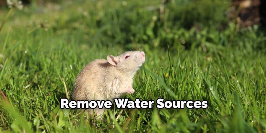 Remove Water Sources