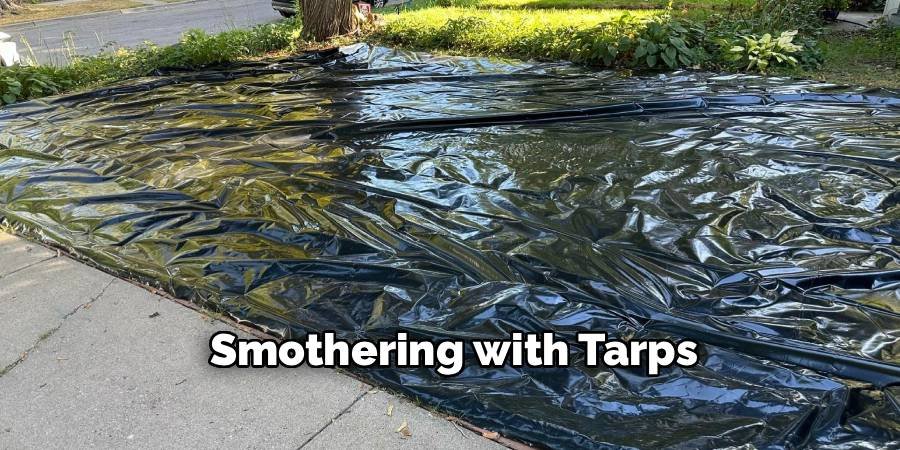 Smothering with Tarps