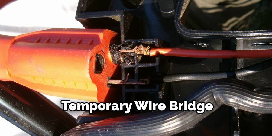 Temporary Wire Bridge