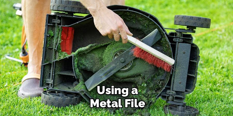 Using a Metal File