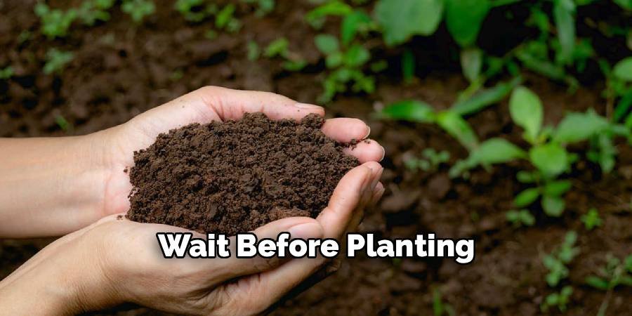 Wait Before Planting