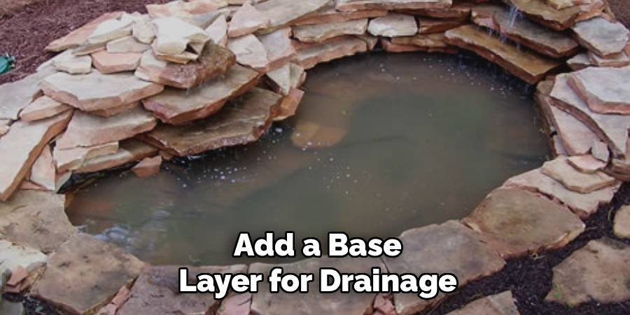 Add a Base Layer for Drainage