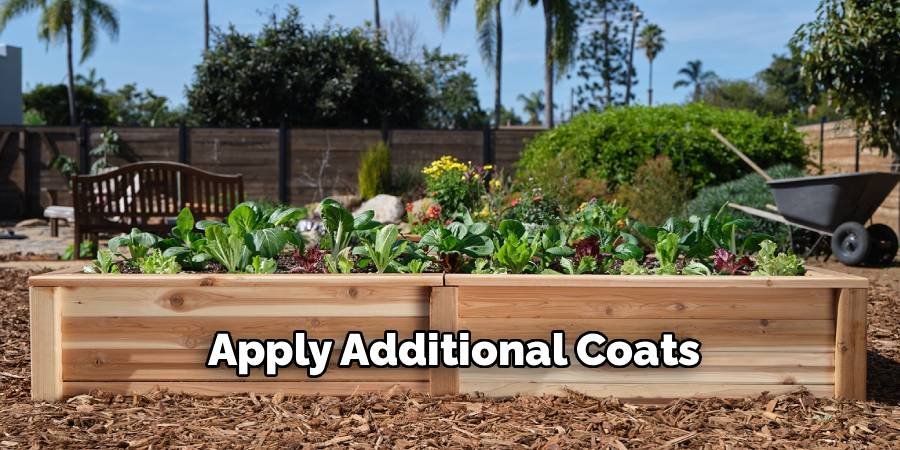 Apply Additional Coats