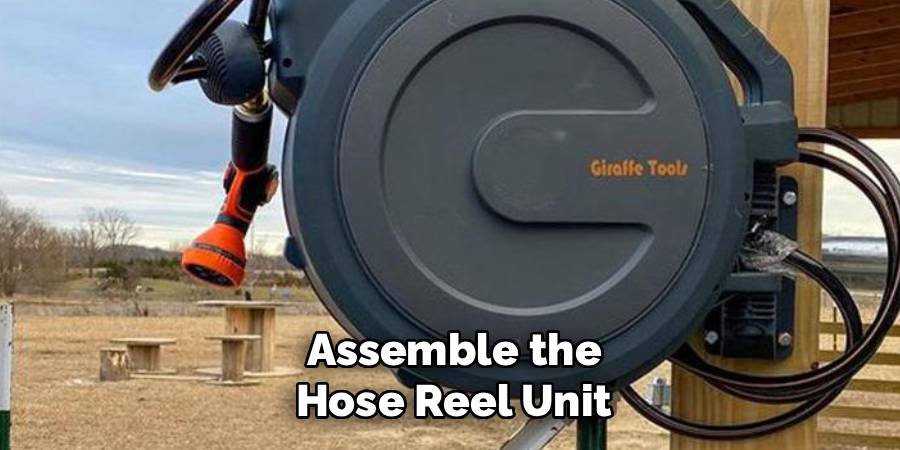 Assemble the Hose Reel Unit