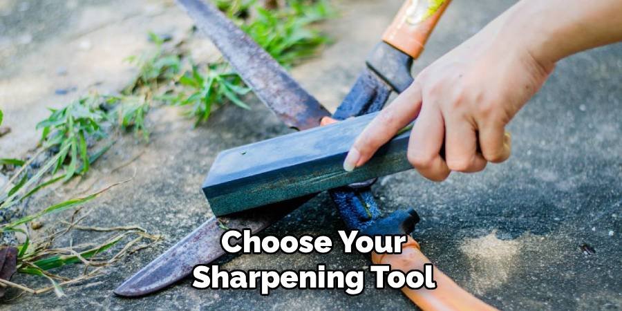 Choose Your Sharpening Tool