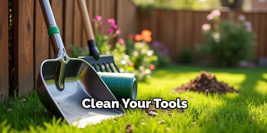 Clean Your Tools