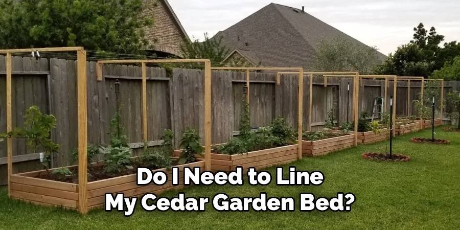 Do I Need to Line My Cedar Garden Bed?