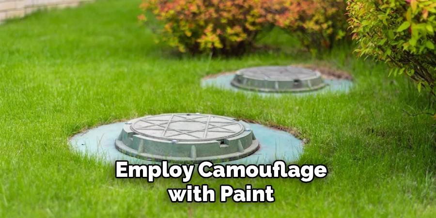 Employ Camouflage with Paint