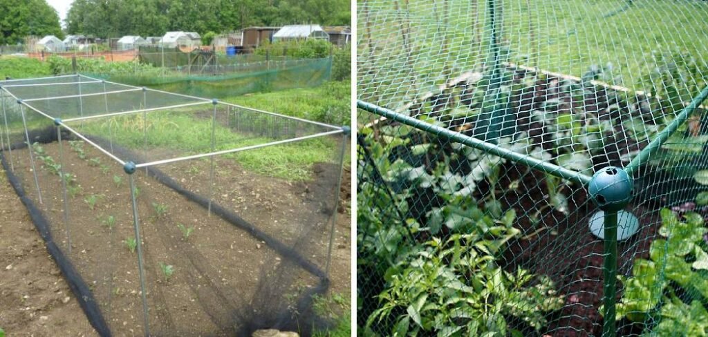 How To Make Garden Netting Frame