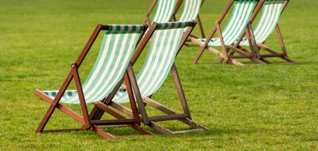 How to Keep Lawn Furniture from Sinking into Grass