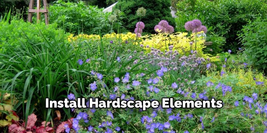 Install Hardscape Elements