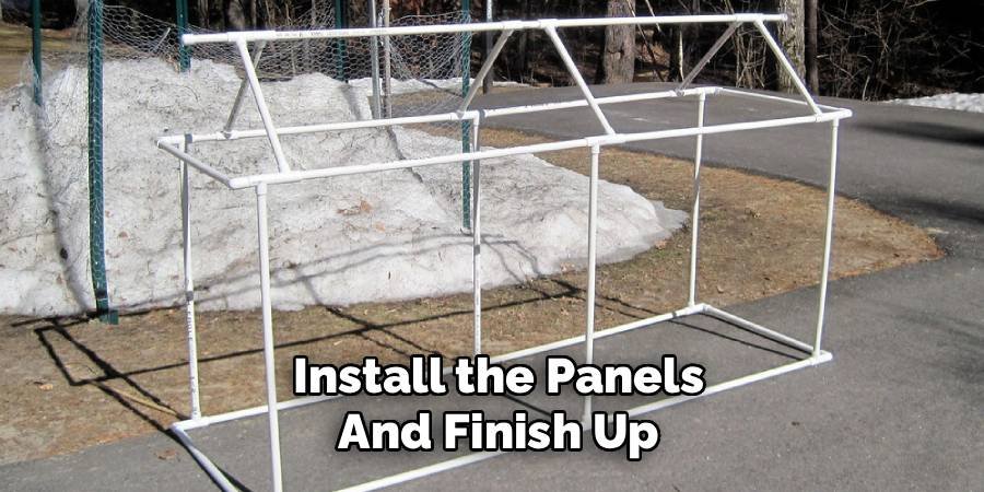Install the Panels and Finish Up