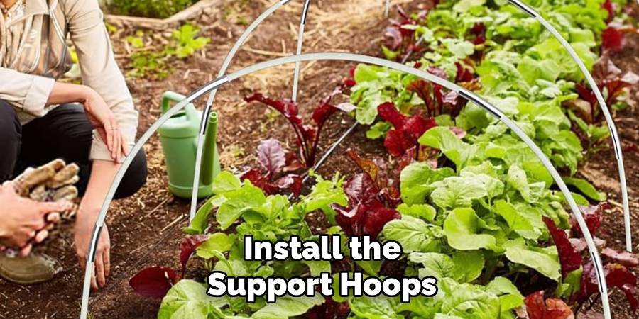 Install the Support Hoops