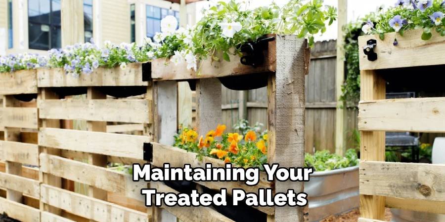 Maintaining Your Treated Pallets