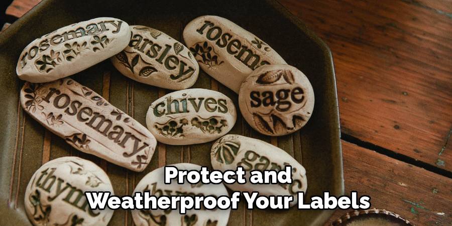 Protect and Weatherproof Your Labels