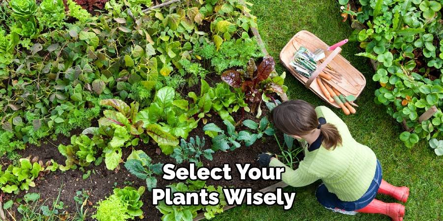 Select Your Plants Wisely