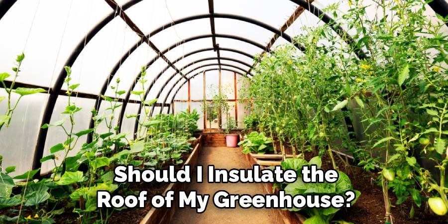 Should I Insulate the Roof of My Greenhouse?