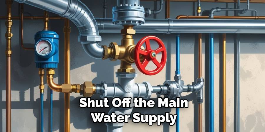 Shut Off the Main Water Supply
