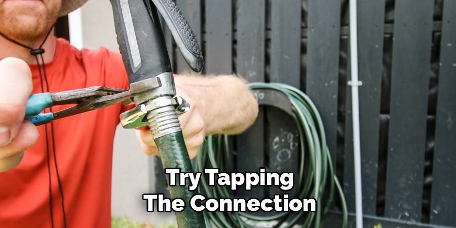 Try Tapping the Connection