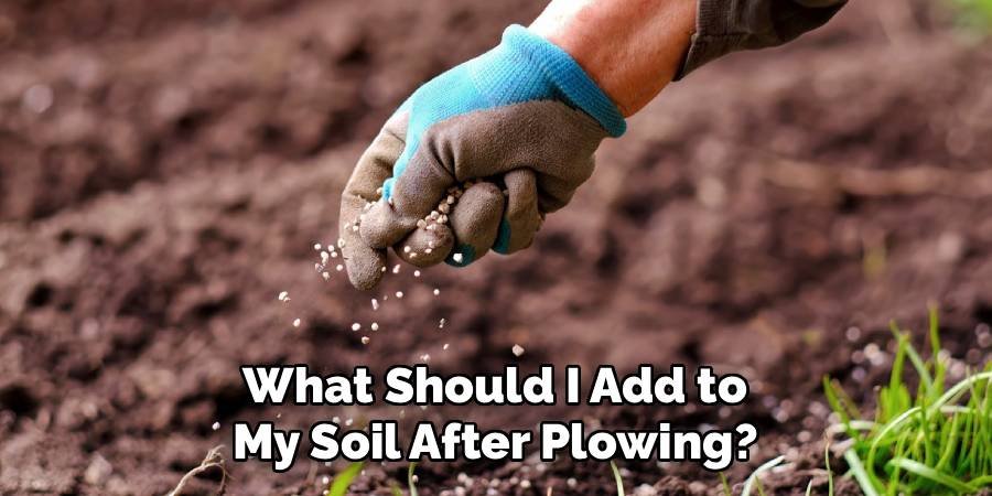 What Should I Add to My Soil After Plowing?
