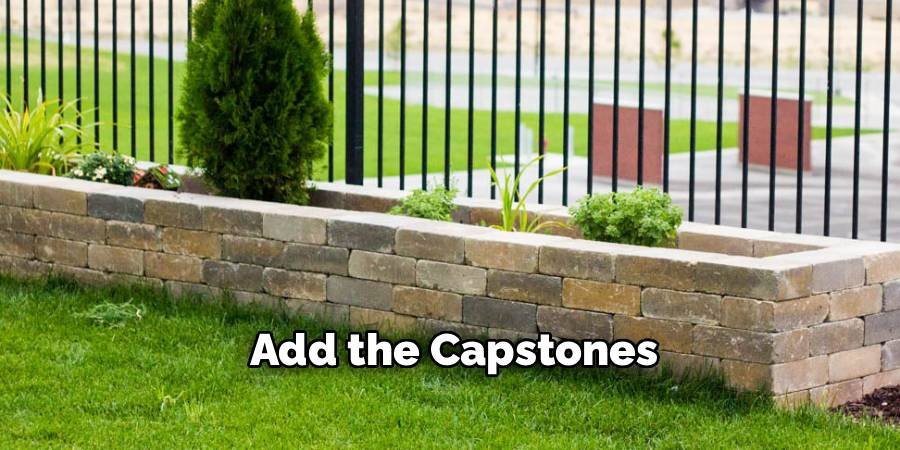 Add the Capstones