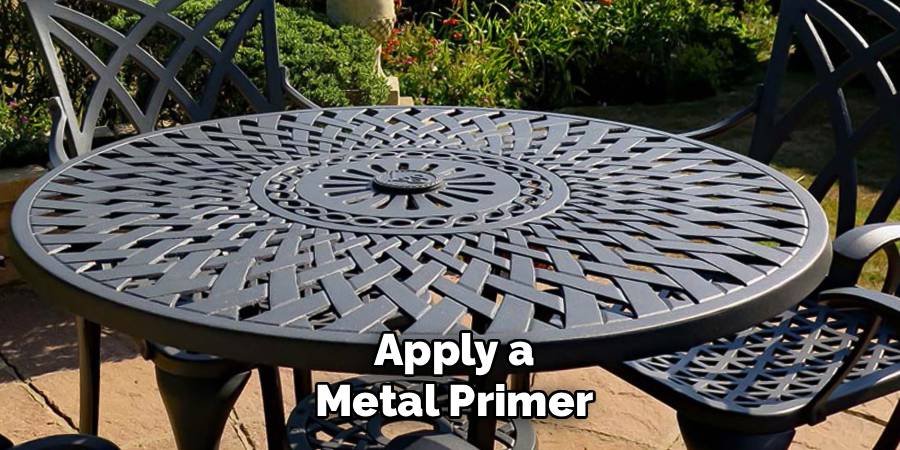 Apply a Metal Primer