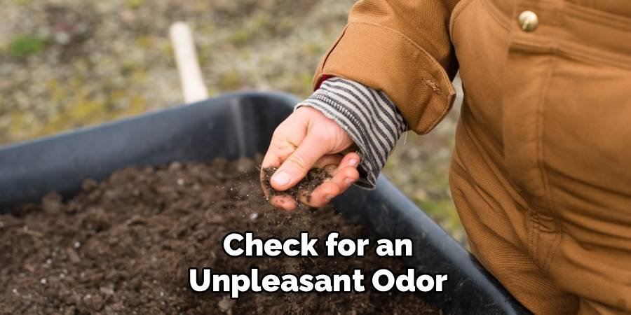 Check for an Unpleasant Odor