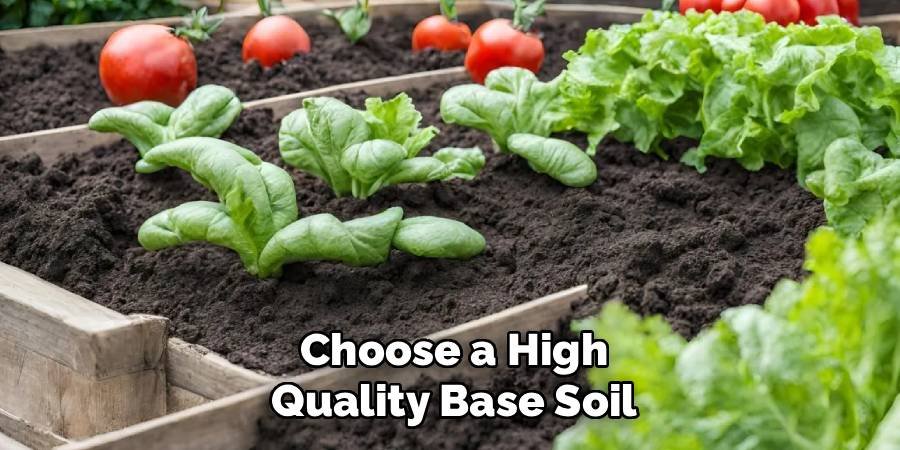 Choose a High-Quality Base Soil