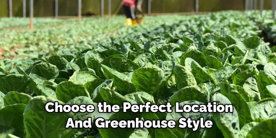 Choose the Perfect Location and Greenhouse Style