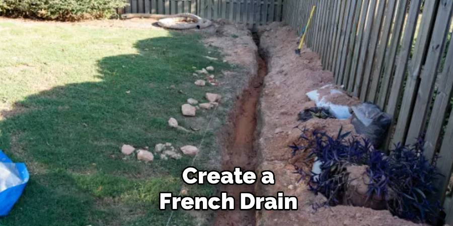 Create a French Drain