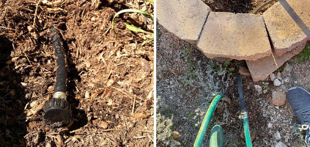 How to Bury Soaker Hose