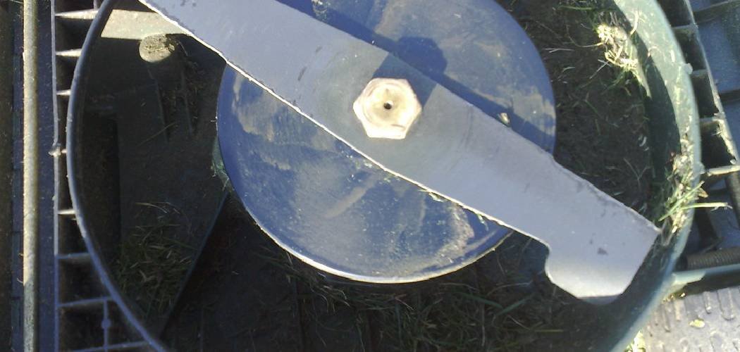 How to Tighten Lawn Mower Blades