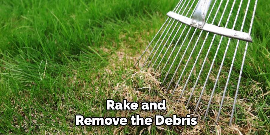 Rake and Remove the Debris