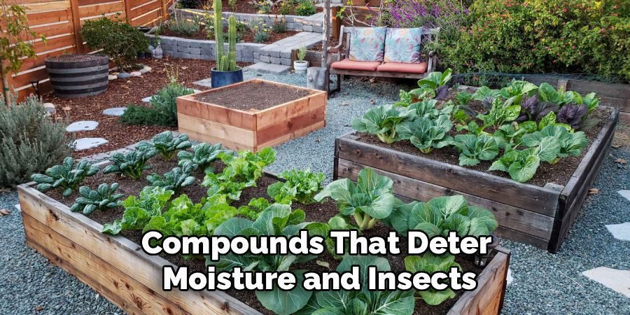 Compounds That Deter 
Moisture and Insects